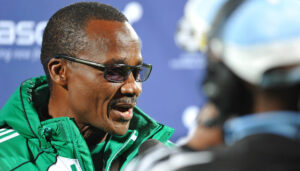 EDO STATE SPORTS COMMISSION BOSS VISITS COACH KADIRI IKHANA AT IRRUA SPECIALIST HOSPITAL