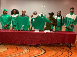 Olympian Yusuf Alli charge athletes to maintain positive mental strength as AFN unveils Athletes Kits in Abeokuta
